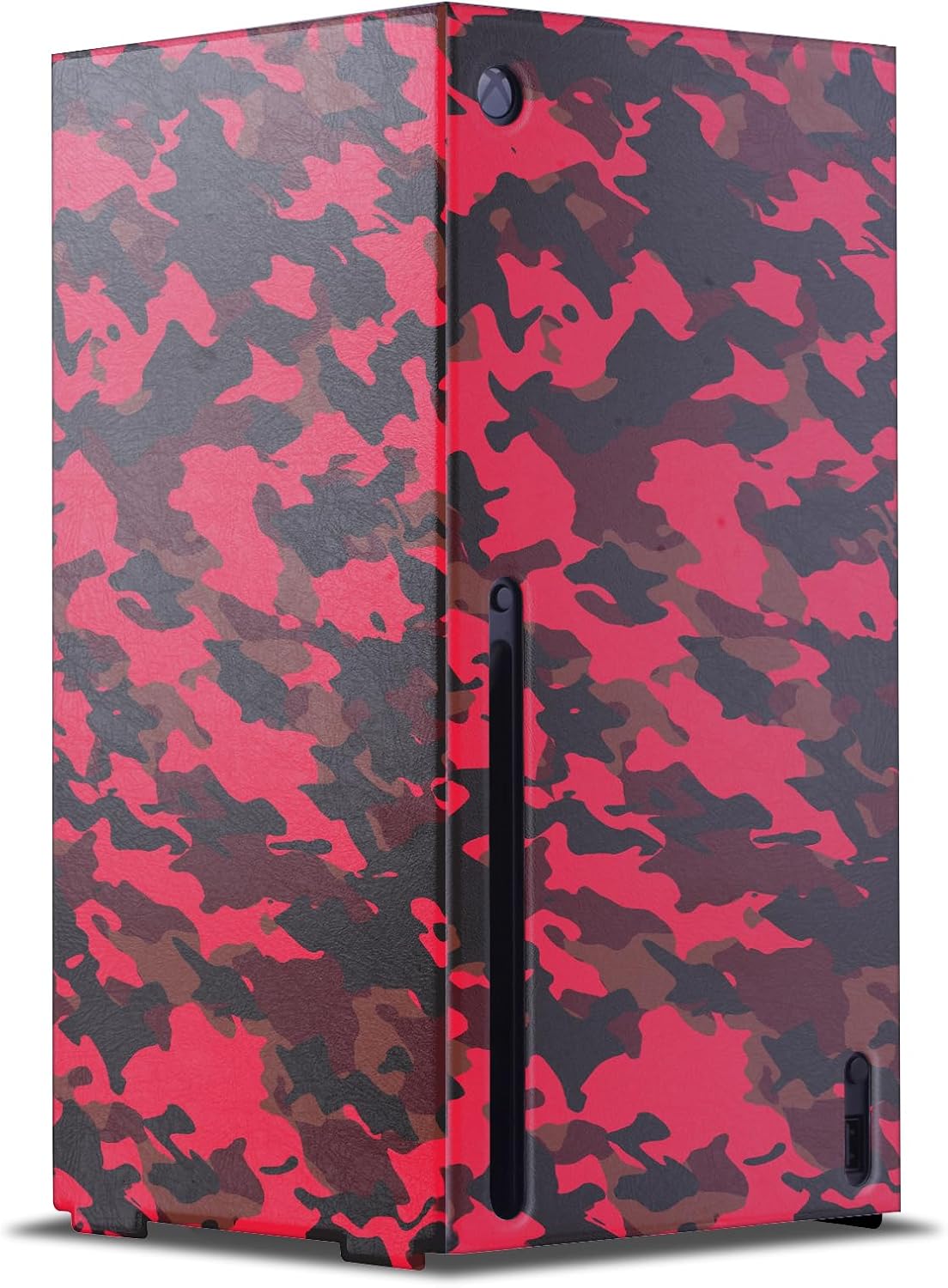 Head Case Designs Officially Licensed Head Case Designs Red Camo Camouflage Game Console Wrap Case Cover Compatible With Xbox Series X