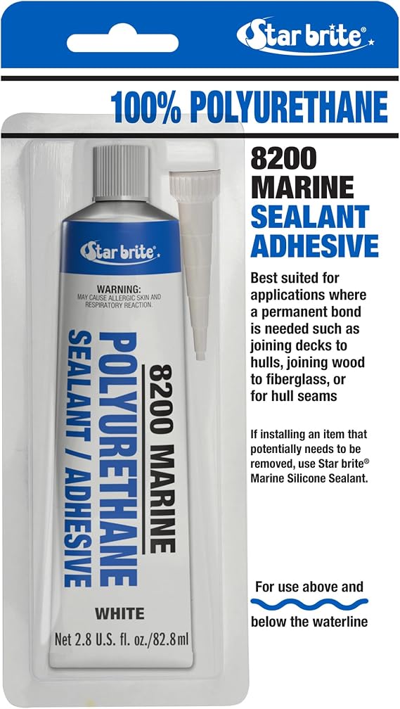 STAR BRITE Polyurethane Sealant & Adhesive, White