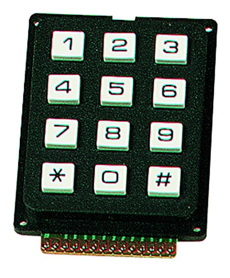 Velleman 12 Key Keyboard - Common Output - Blister-Packed