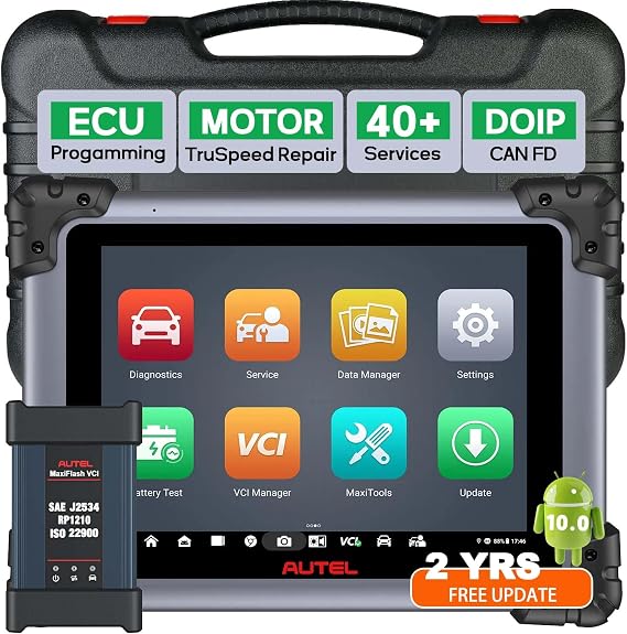 Autel MaxiSys Elite II Pro Diagnostic Scanner, J2534 ECU Programming | 150+ Brands, Bidirectional, CAN FD & DoIP, 40+ Services, 2026 New Version, 2-Year Free Updates