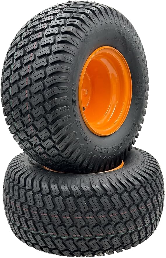 Set of 2-18x8.50-8 Wheel Assembly - Compatible with SCAG