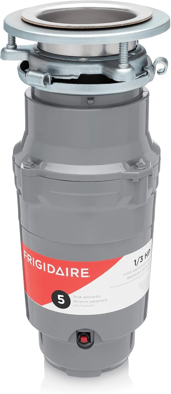 Frigidaire 1/3 HP Direct Wire Garbage Disposal for Kitchen Sinks | FF03DISPD1