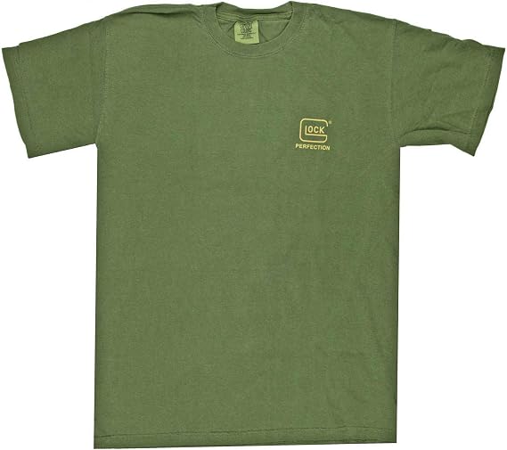 Glock Perfection T-Shirt, Men's, Green, 2XL, AA75153