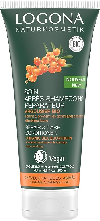 Logona Hair Conditioner, Normal, Black, 200 Millilitre