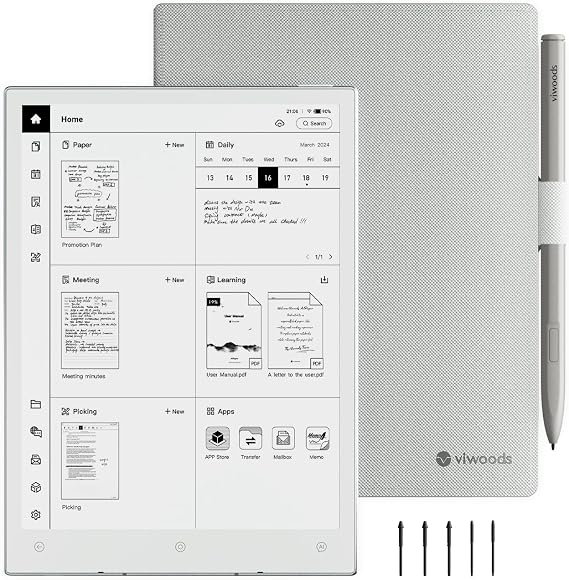 Viwood E-Ink Tablet 8.2 Inch AI Notebook with Pen