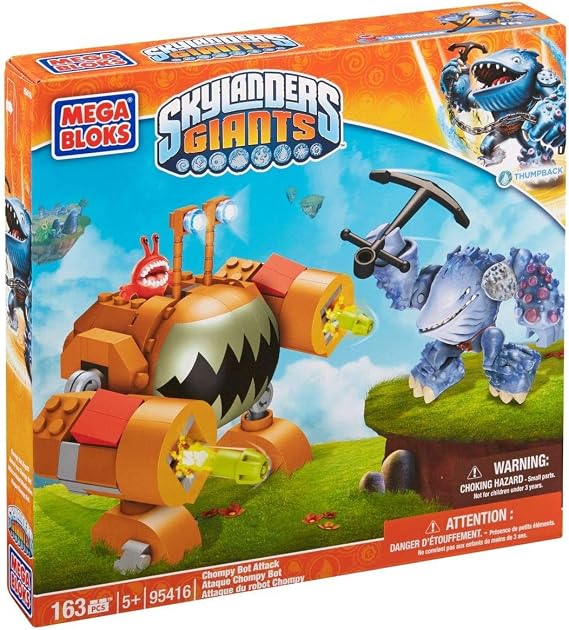 Mega Bloks Skylanders Chompy Bot Attack