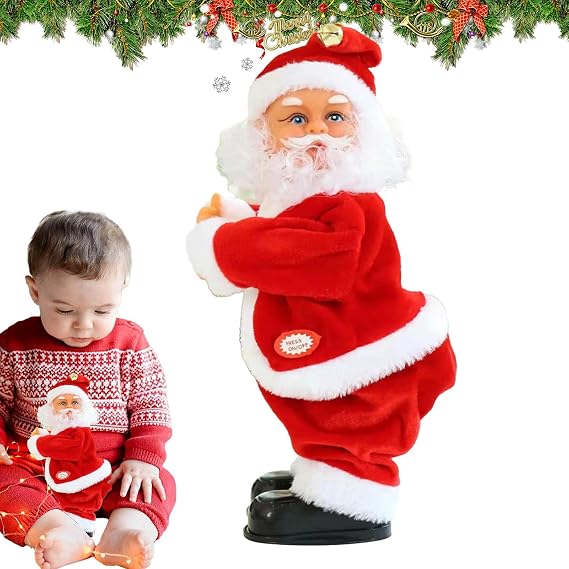 Twerking Santa,Shaking - Booty Shaking Twerking Santa Toys Electric Christmas Singing Santa Toys for Girls