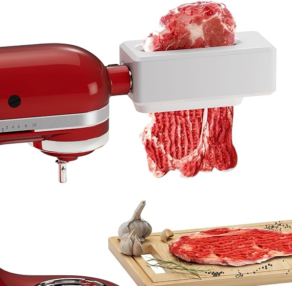 Meat Tenderizing Attachment for Kitchenaid Stand Mixer, Meat Tenderizer Machine for Kitchen Aid Mixer Accessory for Easy Meat Processing, Meat Tenderizer Tool Dishwasher Safe