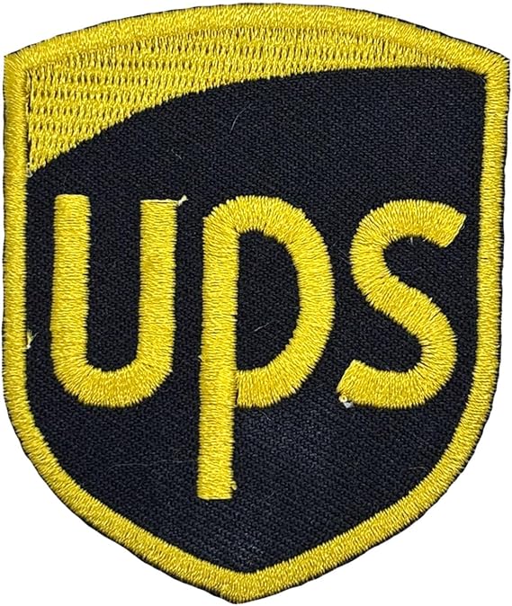 UPS Patch Iron On Patches for Backpacks