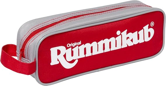 Ideal, Rummikub Mini Pouch Travel Game: Brings People Together, Family Strategy Games, for 2-4 Players, Ages 7+