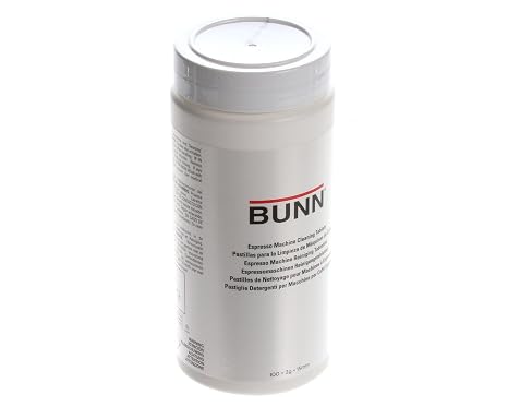 Bunn 36000.1189 Cafiza Cleaning Tablets 100T