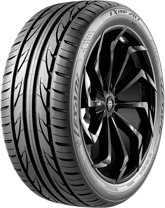 Lexani LXUHP-207 205/40R17 | Passenger High Performance All Season Traction 84W Rated Extra Load Radial Construction Black Sidewall Tire