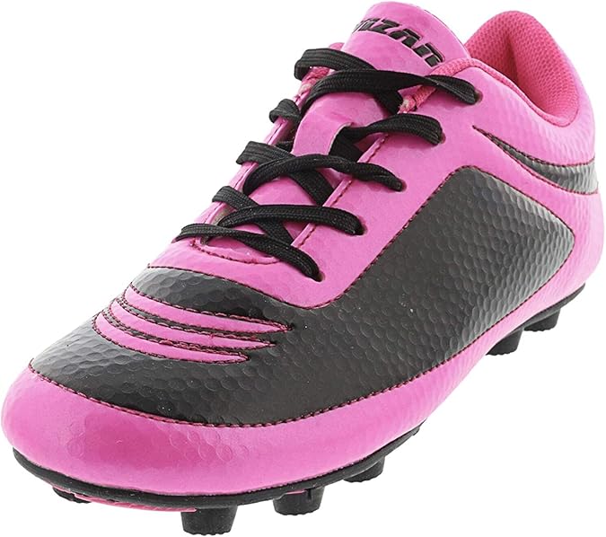 Vizari USA Kids Soccer Cleats Youth Football Shoes for Boys & Girls | Lightweight Firm Ground Outdoor Cleats Durable Athletic Soccer Shoes