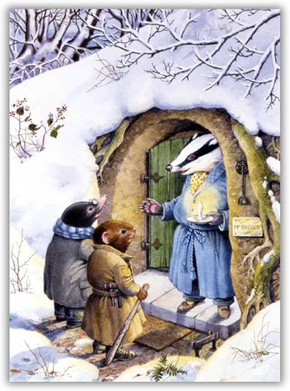 Macmillan Cancer Support Christmas Cards - Pack of 8 - Badgers House