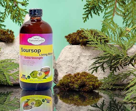 Soursop Bitters Liquid Natural Wellness Liquid 16 oz