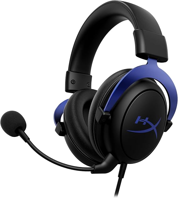 HyperX Cloud - Gaming Headset, Memory Foam Comfort, Noise-Cancelling mic, Durable Aluminum Frame.