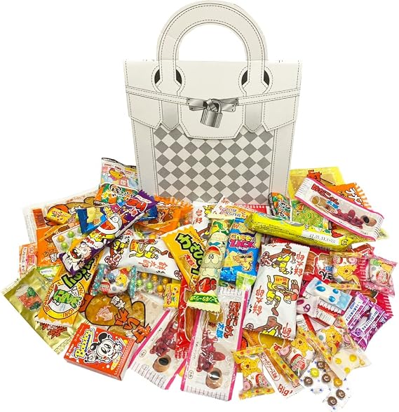Assorted Dagashi Candy Set for Girls, 40 Piece Set, Popular, Fun Set, Bulk Purchase, Birthday, Gift, Celebration Gift