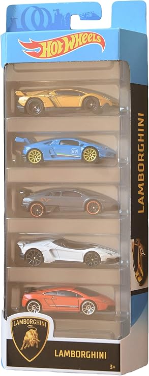 Mattel Hot Wheels Lamborghini 5 Pack
