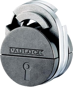 PADLOCK Hanayama Cast Metal Brain Teaser Puzzle _ Level 5 Difficulty Rating