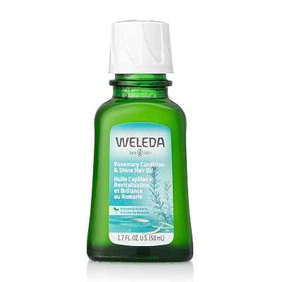 Weleda Rosemary Conditioning Hair Oil, 1.7 Fl Oz Pack of 1
