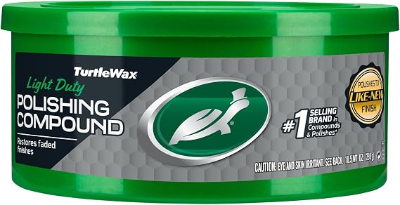 Turtle Wax T-241A Polishing Compound & Scratch Remover - 10.5 oz, White