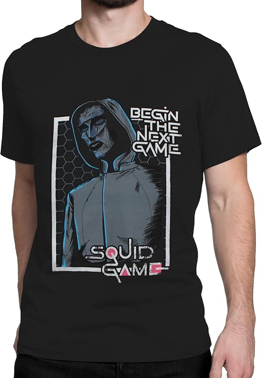 Squid Game T Shirt | Mens Graphic Tee | Sizes Small to XX-Large
