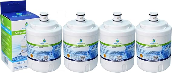 4X AH-M70 Compatible for Maytag UKF7003 Fridge Water Filter, Amana, Jenn-Air, Smeg FRSA, UKF7003AXX, Beko