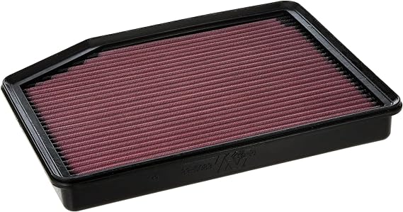 K&N High-Flow Original Lifetime Engine Air Filter: Increase Power: Premium, Washable: Compatible with 2019-2026 Cadillac/Chevy/GMC: Escalade, Silverado, Suburban, Tahoe, Sierra, Yukon, 33-5083