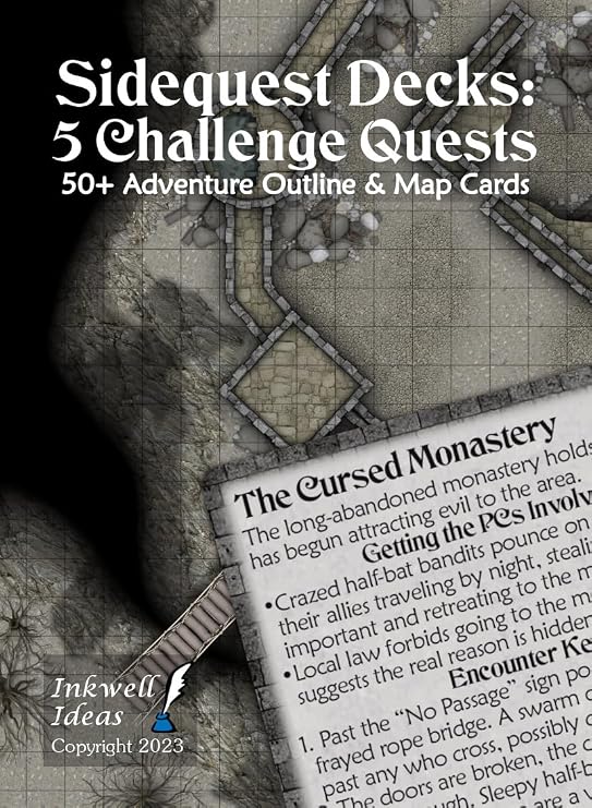 Sidequest Decks: 5 Challenge Quests