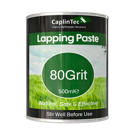 Back Lapping Paste - No-Odour Backlapping Paste, 80 Grit, 500ml