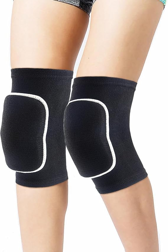 Volleyball Knee Pads for Dancers, Soft Breathable Knee Pads for Girls Women Men Youth Kids Knees Protective, Knee Brace for Volleyball Football Danceing Yoga Tennis Running Cycling Fitness