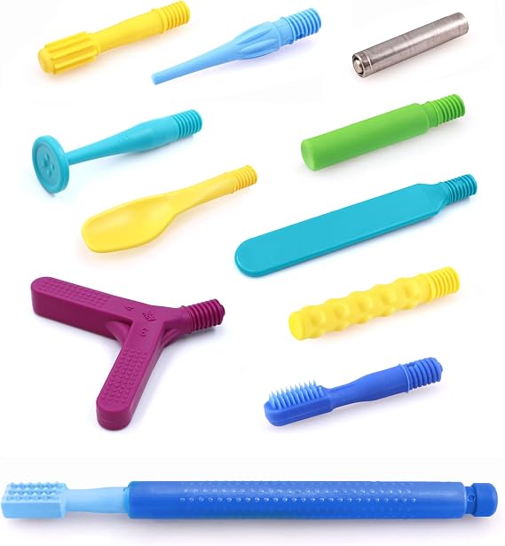 ARK Z-Vibe Sensory Integration Kit, Vibrating Oral Motor Therapy Tools