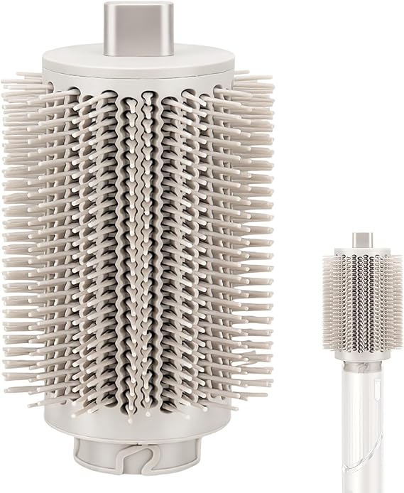 Upgraded Large Round Volumizing Brush for Shark FlexStyle HD400 Series Hair Dryer, Round Brush Attachment Flex Style Hair Volumizer Tool, Full Volume Curling, Smooth Blowout Styling Accessories