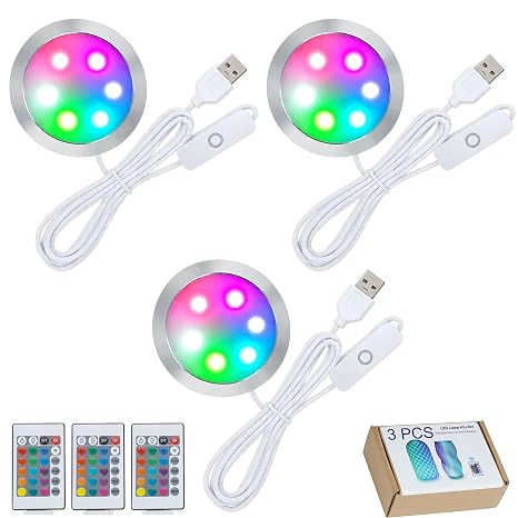 LED Lamp Kit for Bambu Lab, LED Lamp Kit 001 for Bambu Lamp Kit 3D Printer LED Lights Makerworld Model Light 5 Volt Led Project Light Craft DIY Accessories