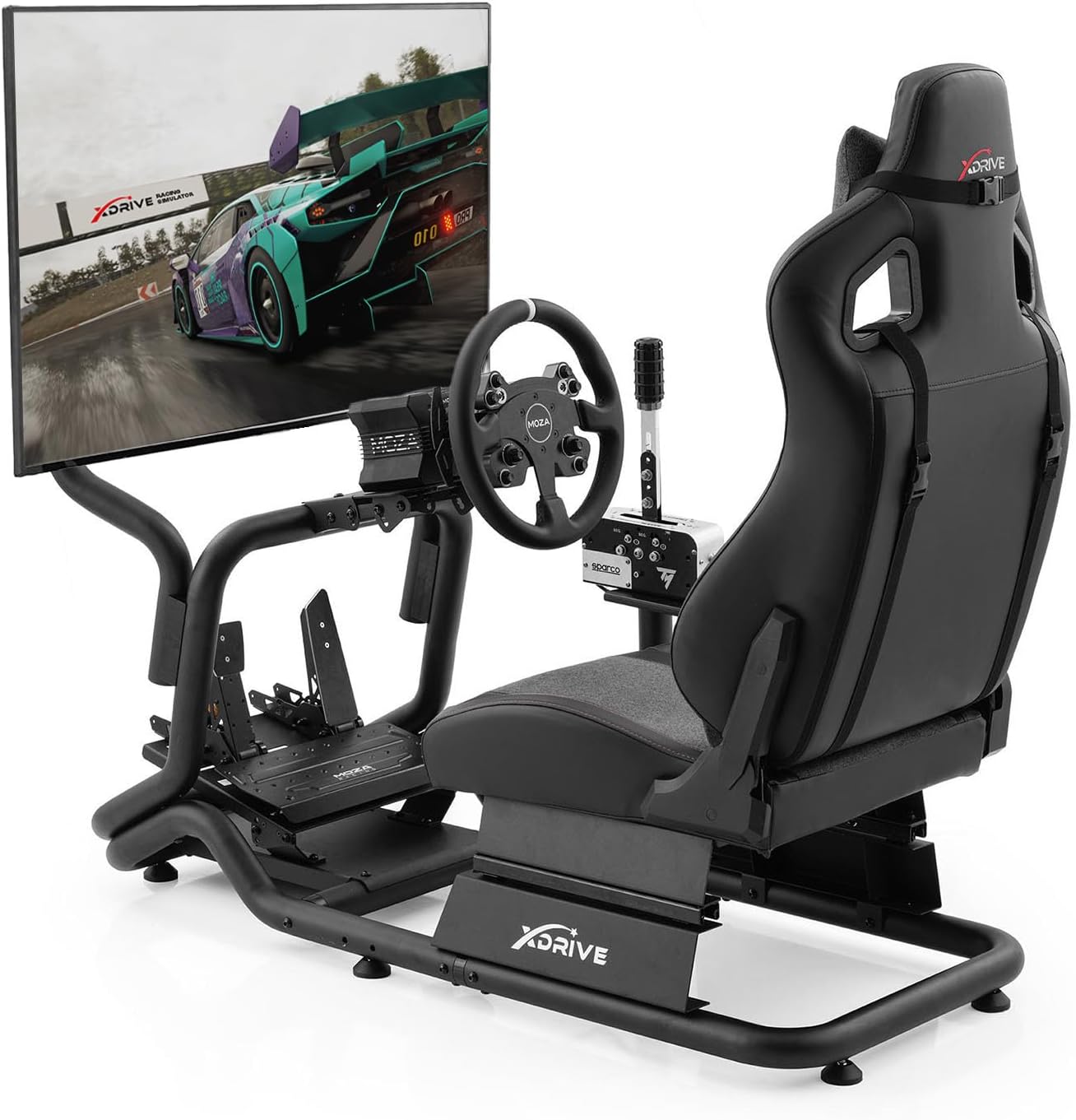 xDrive XRS07-BSKP01 Premium Racing Simulator Cockpit