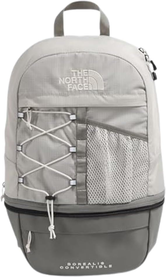 THE NORTH FACE Borealis Convertible Pack, Soapstone/Slate Rock, One Size