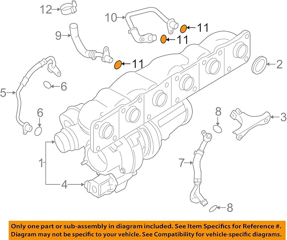 BMW 11-53-7-590-575 O-Ring (:889520), 1 Pack