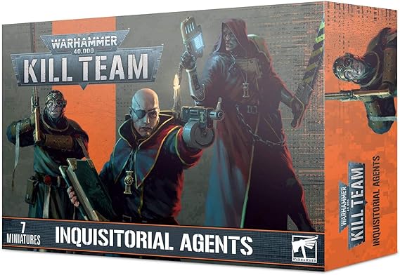 Games Workshop - Warhammer 40,000 - Kill Team: Inquisitorial Agents,Black