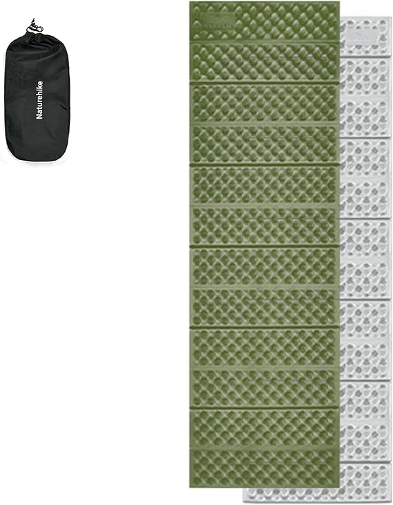 Naturehike Sleeping Mat R2.6 Foam Mat Camping, Ultralight Waterproof Foldable Mat, 420g/490g, Waterproof Outdoor Sleeping Mat for Ultralight Backpacking