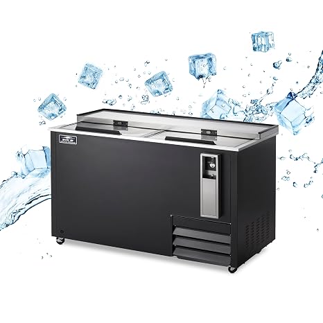 Arctic Air AUB65R 64.5" Horizontal Commercial Bottle Cooler, Black, 115v