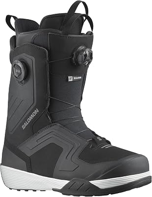 Salomon Dialogue Dual Boa Wide Black 29.5 Snowboard Boots Mens 2024