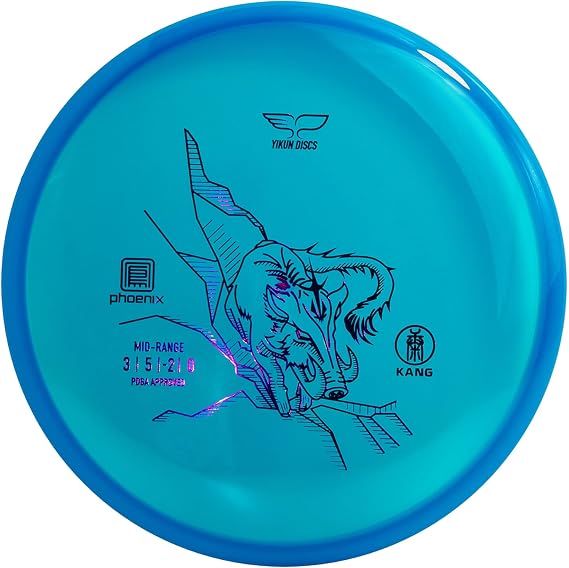 Yikun Disc Golf Mid Range Professional PDGA Approved Stable Discs Golf Midrange 165-175g Versatile Golf Disc Perfect for Outdoor Games and Competition,Plastic Grades in Basic,Durable,Premium
