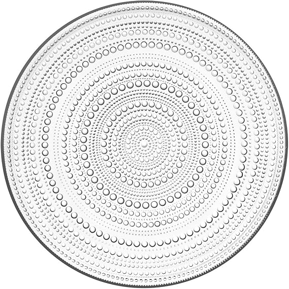 Iittala Kastehelmi Plate 31.5 cm Clear