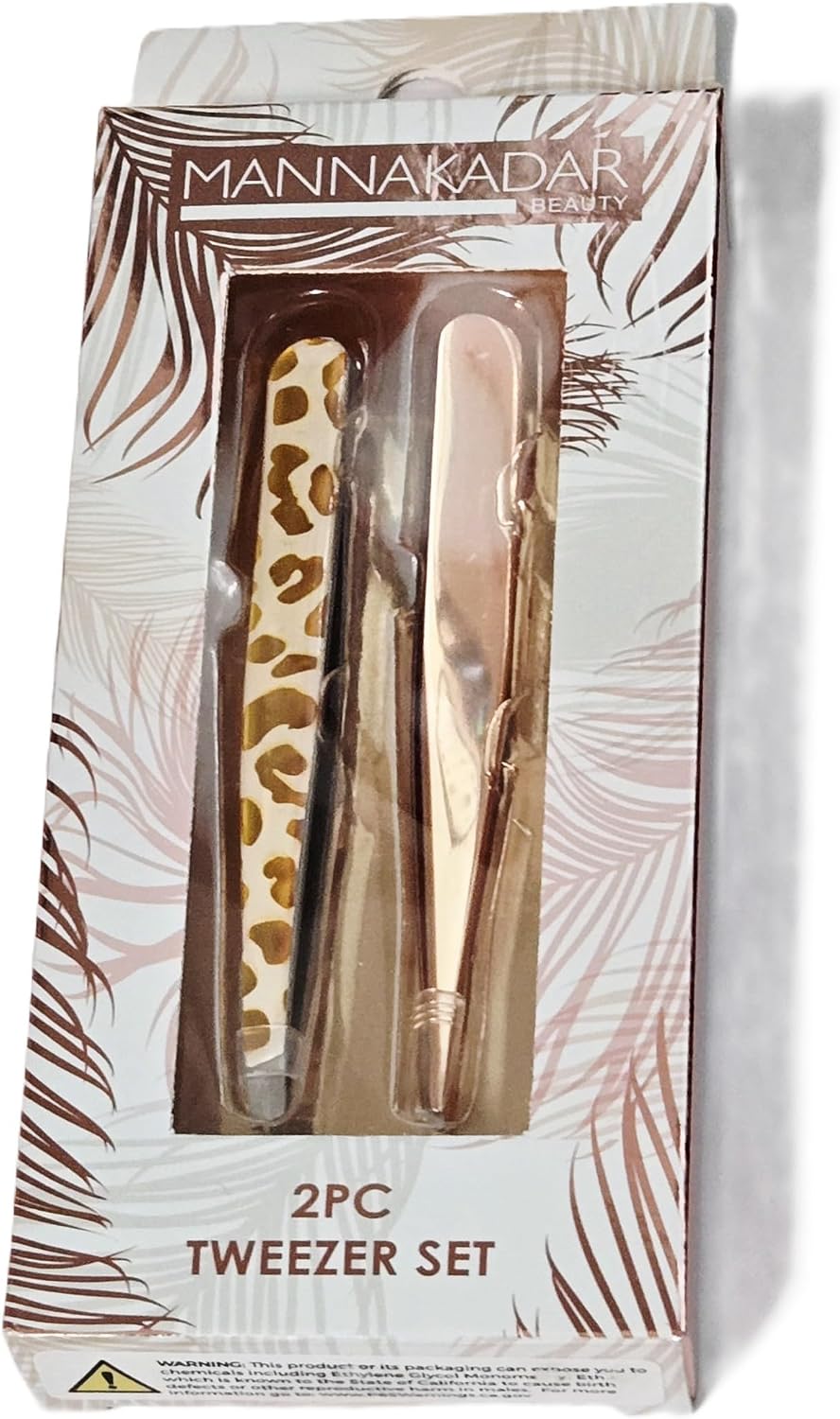 Manna Kadar Tweezer Set, 2 Piece, Precision Point