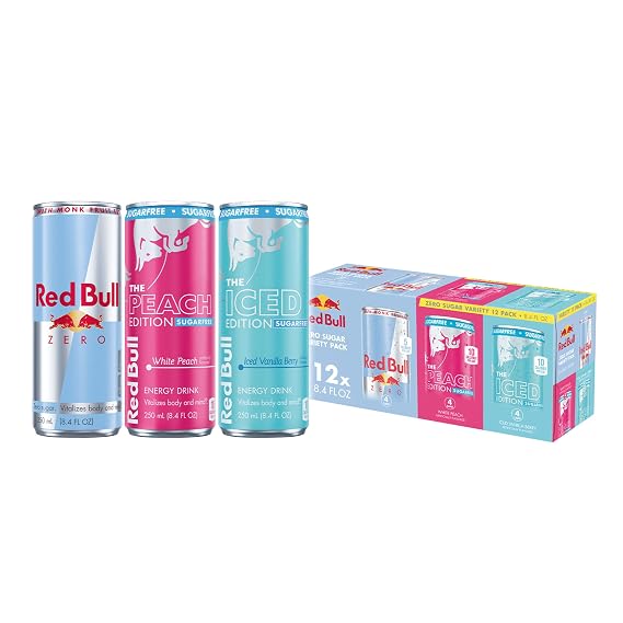 Red Bull Sugarfree Energy Drink, Variety Pack