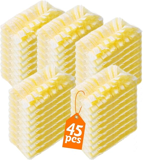 45 Count 360 Heavy Duty Duster Refills Compatible with Swiffer, Larger Size-Extra Thick Electrostatic Disposable dusters Refill for Electronics, Furniture, Blinds, Ceiling Fans, Unscented