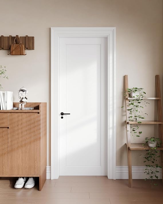 OHTOMO 18"x 80" Interior Solid Core Door Slab, 1-Panel