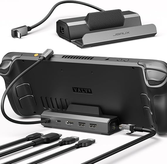 JSAUX 5-in-1 Docking Station for Steam Deck/ROG Ally X/Legion Go S-HB0602