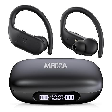 Rechargeable Bluetooth Hearing Aids for Seniors - Easy-to-Use Behind the Ear Sound Amplifier with Automatic Noise Cancelling - BTE Hearing Loss Aids for Adults Men & Women w/LED Charging Case