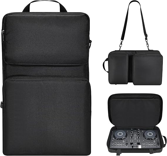 Multi - Functional Universal Storage Bag for Various DJ Controllers - AlphaTheta DDJ-FLX 2, Pioneer DDJ-200 /Pioneer DDJ- WeGo 4,Hercules Inpulse 200 / Hercules Inpulse 200 MK2 Compatible